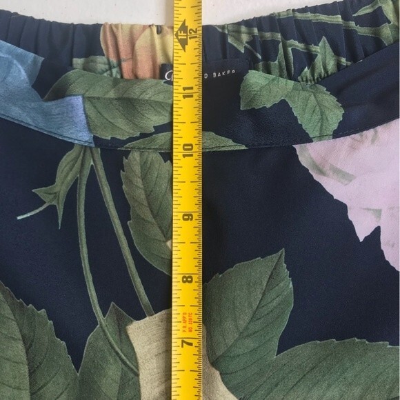 B By Ted Baker Sleep Shorts Lingerie Navy Floral Print Women Plus Size 18 - Picture 10 of 12